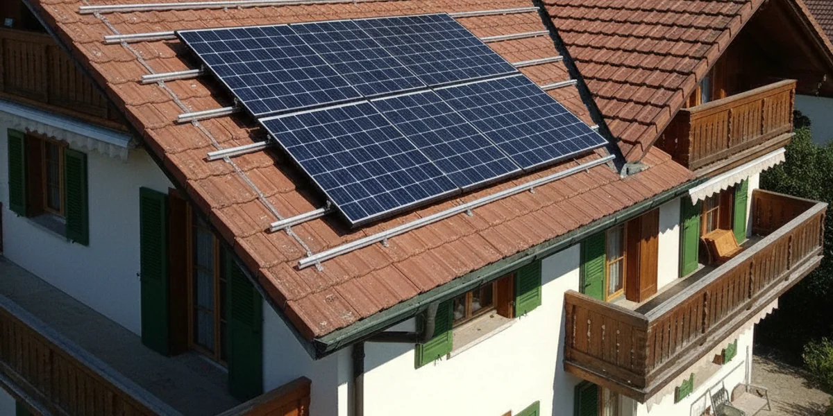 Installation de panneaux solaires en Suisse romande